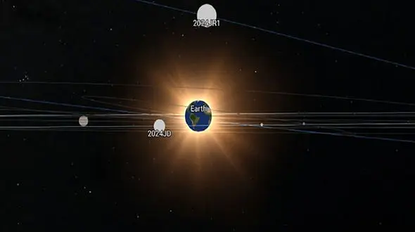 سیارکی به اندازه یک اتوبوس فردا از کنار زمین می‌گذرد