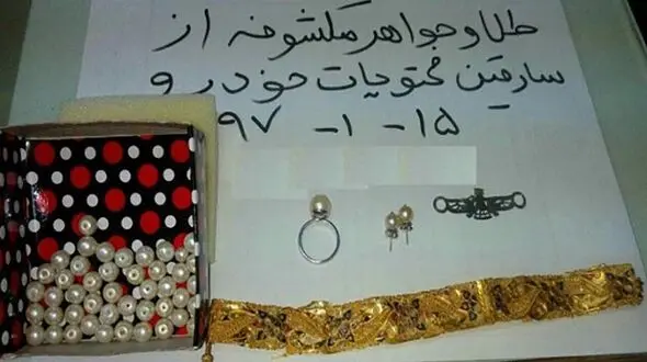 سارق چمدان طلا دستگیر شد+ عکس 