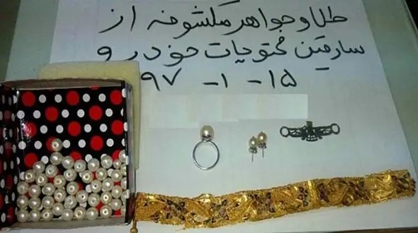 سارق چمدان طلا دستگیر شد+ عکس 