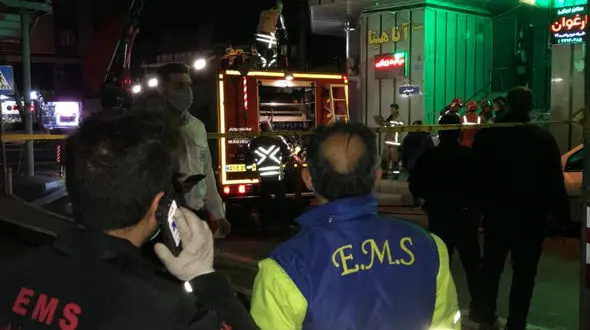 فیلم و عکس های دیده نشده آتش سوزی مرگبار برج آناهیتا شهرزیبا / 4 تهرانی کشته شدند