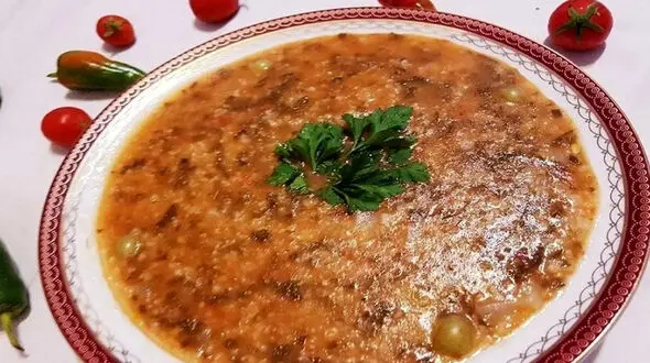 فیلم آموزش آش کلم قمری اقتصادی / خوشمزه با حداقل مواد