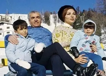 عکس سفر در زمان / فرح دیبا با آرایش خلیجی در ضیافت های شام با شاه پهلوی