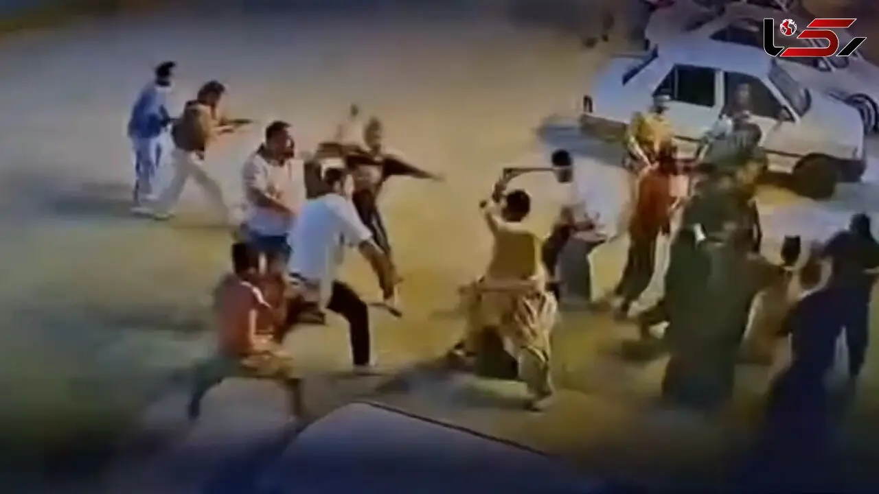 فیلم لحظه قمه کشی  جلوی  تالار عروسی در سنندج