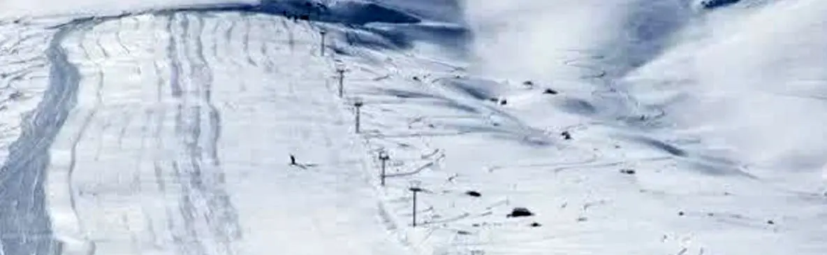 خوانسار زیر بارش آرامِ برف / تماشایی و سفیدپوش + فیلم