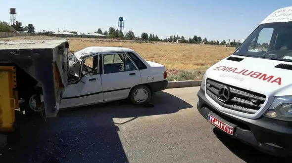  تصادف  خونین درجاده کرج - چالوس 