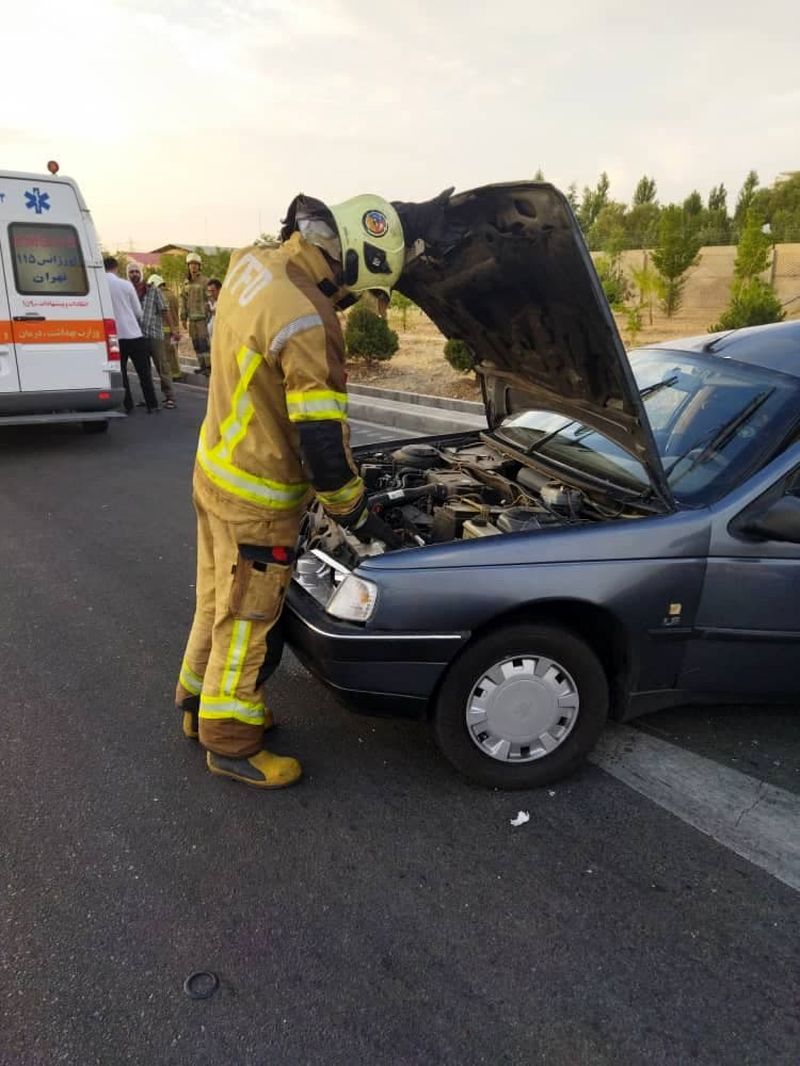 تصادف زنجیره ای