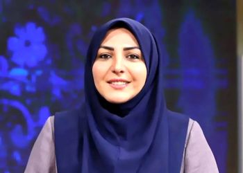 عکس یادگاری المیرا شریفی‌مقدم با بازیگر آرایشگاه زیبا