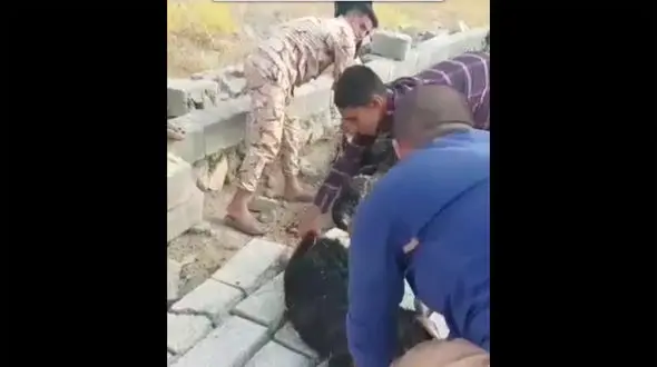 فیلم طوفان مرگبار در ایلام/ همه وحشت کردند