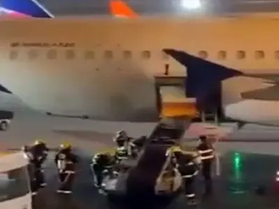 فیلم آتش‌سوزی هولناک در فرودگاه برزیل / مسافران وحشت زده شدند