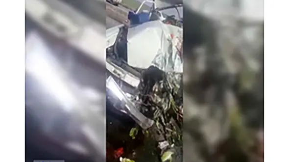 5 کشته در تصادف 4 خودرو با بار میوه + جزئیات تلخ