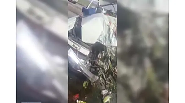5 کشته در تصادف 4 خودرو با بار میوه + جزئیات تلخ