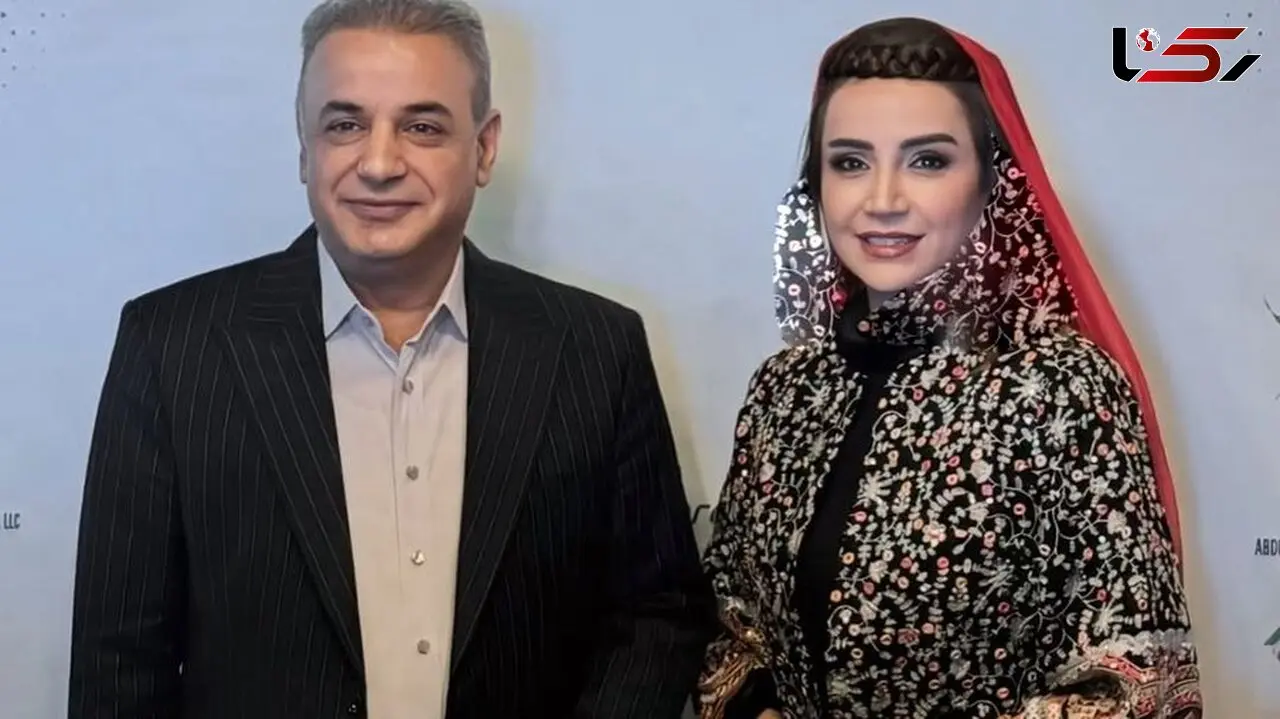 نگاهی به چیدمان پر زرق و برق شب یلدای شبنم قلی‌خانی بازیگر سریال آنام در دبی با حضور رشید کاکاوند+ تصاویر