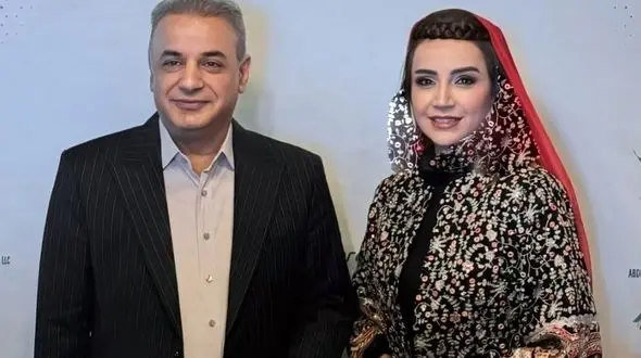 نگاهی به چیدمان پر زرق و برق شب یلدای شبنم قلی‌خانی بازیگر سریال آنام در دبی با حضور رشید کاکاوند+ تصاویر