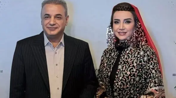 نگاهی به چیدمان پر زرق و برق شب یلدای شبنم قلی‌خانی بازیگر سریال آنام در دبی با حضور رشید کاکاوند+ تصاویر