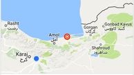 وقوع زلزله ۴.۷ ریشتری در جویبار مازندران +عکس نقشه محل وقوع