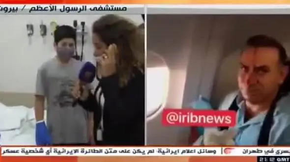 گفتگو با کودکان مجروح تهاجم ۲ جنگنده به هواپیمای مسافربری ماهان + فیلم