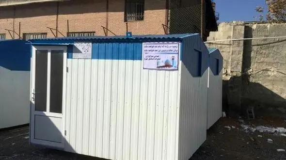 توزیع 6 هزار کانکس در مناطق زلزله‌زده روستایی