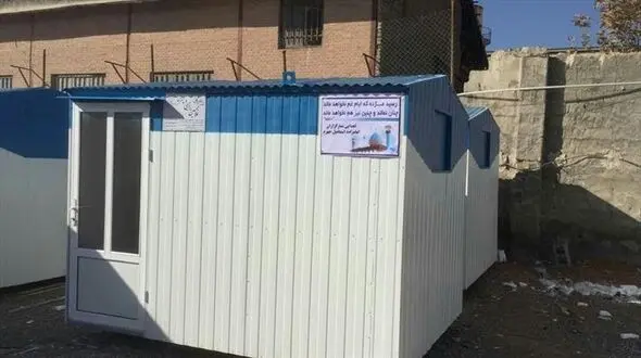 توزیع 6 هزار کانکس در مناطق زلزله‌زده روستایی