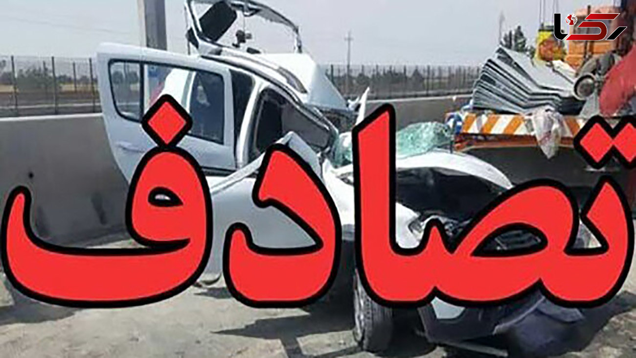 خستگی راننده ال نود را چپ کرد! / دو کشته و یک زخمی در حادثه اتوبان زنجان -تبریز !