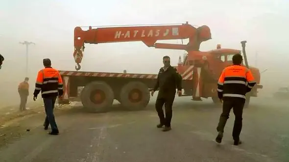 جاده کرمان - یزد مسدود شد