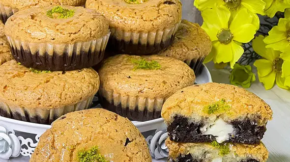 کیک لیوانی نارگیلی رژیمی چطوری درست کنیم؟ + فیلم