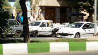 فیلم عجیب ترین چپ کردن بنز در خیابان باریک تهران / 6 خودرو پارک شده اوراق شدند