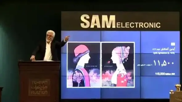 فروش ۱۲میلیاردی تابلوی نقاشی در تهران ! + عکس