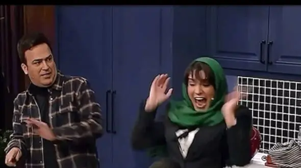 فیلم/ سکانس خنده دار/ حامد آهنگی الیکا عبدالرزاقی را تا مرز سکته برد / ولی خیلی بد ترسید