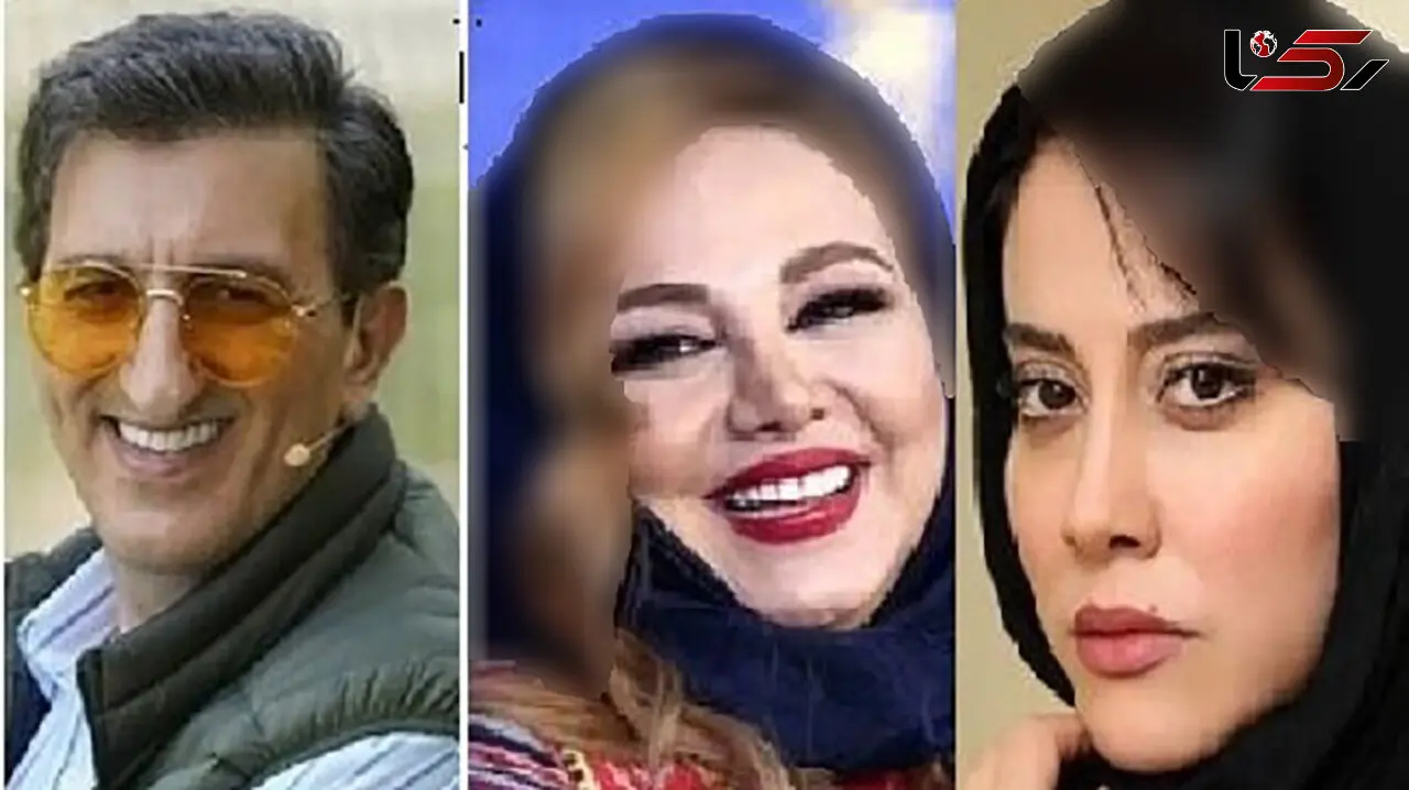 عکس یوسف صیادی، بهنوش بختیاری و آشا محرابی با هم در محل باورنکردنی! / مگه اینجاها میرن !