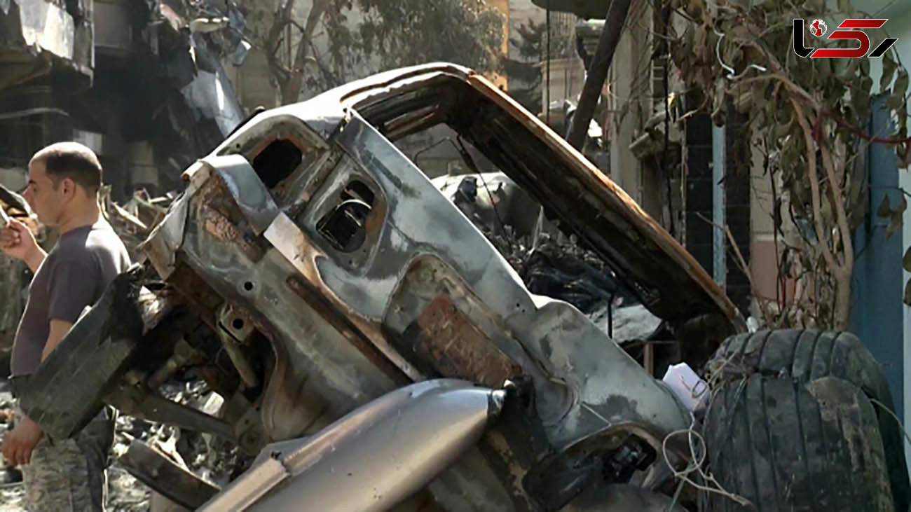 خرابی‌های محل سقوط هواپیمای ایرباس A320 پاکستان در کراچی + فیلم