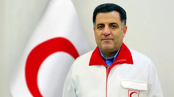 رییس مستعفی هلال احمر آزاد و به محل کار خود بازگشت +عکس