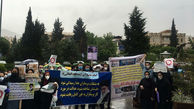  اعتراض پرستاران گیلانی به وزارت بهداشت کشیده شد + عکس ها