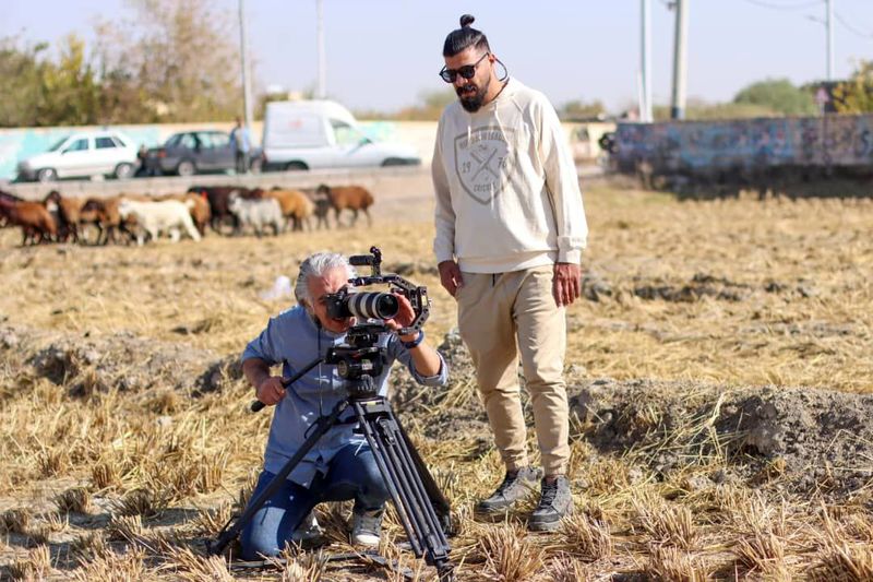 فیلمبرداری فیلم کوتاه «نویز سفید کاغذی»