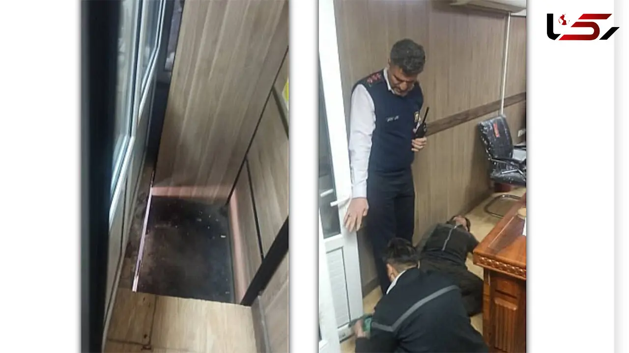 حادثه هولناک برای کارگر جوان به خاطر آسانسور غیراستاندارد