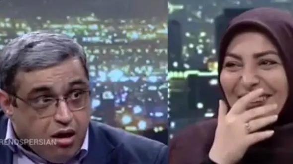 فیلم / سعید عزیزی و باز خنده های المیرا شریفی مقدم /  خانومه میخواد بره خونه مادرش میگه پاشو پاشو بریم مگه منو کجا بردی، شیراز بردی؟ مشهد بردی؟ یدونه خونه ننم میخوای ببری دیگه بابا مرد هم انسانه 