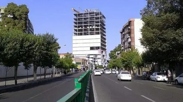 اولین عکس از ساختمان پلاسکو در حال ساخت