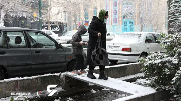 بارش برف و باران در تهران از یکشنبه
