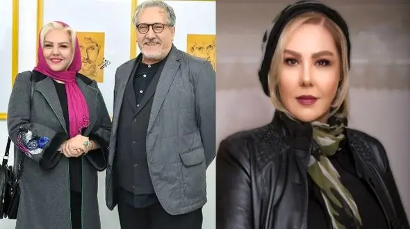  دکوراسیون شیک و با کلاس و دوبلکس منزل «افسانه چهره آزاد»  و همسر بازیگرش / از شمعدانی سبز تا پنجره گرد و نورگیر و ست مبلمان سرمه ای