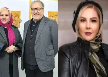  دکوراسیون شیک و با کلاس و دوبلکس منزل «افسانه چهره آزاد»  و همسر بازیگرش / از شمعدانی سبز تا پنجره گرد و نورگیر و ست مبلمان سرمه ای