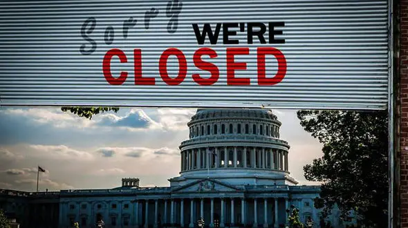 Most of U.S. Government Shuts Down but Expected to Reopen Early Next Week