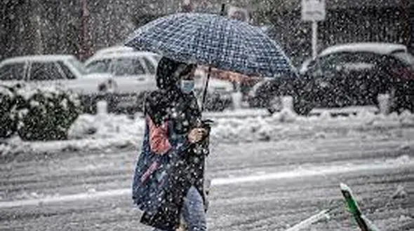 تهران از یکشنبه برفی و بارانی می شود

