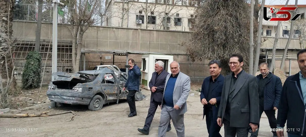 بازدید معاون اقتصادی استاندار و هیات امنای بازار تهران از وضعیت بازار بزرگ پس از حمله نظامی + عکس