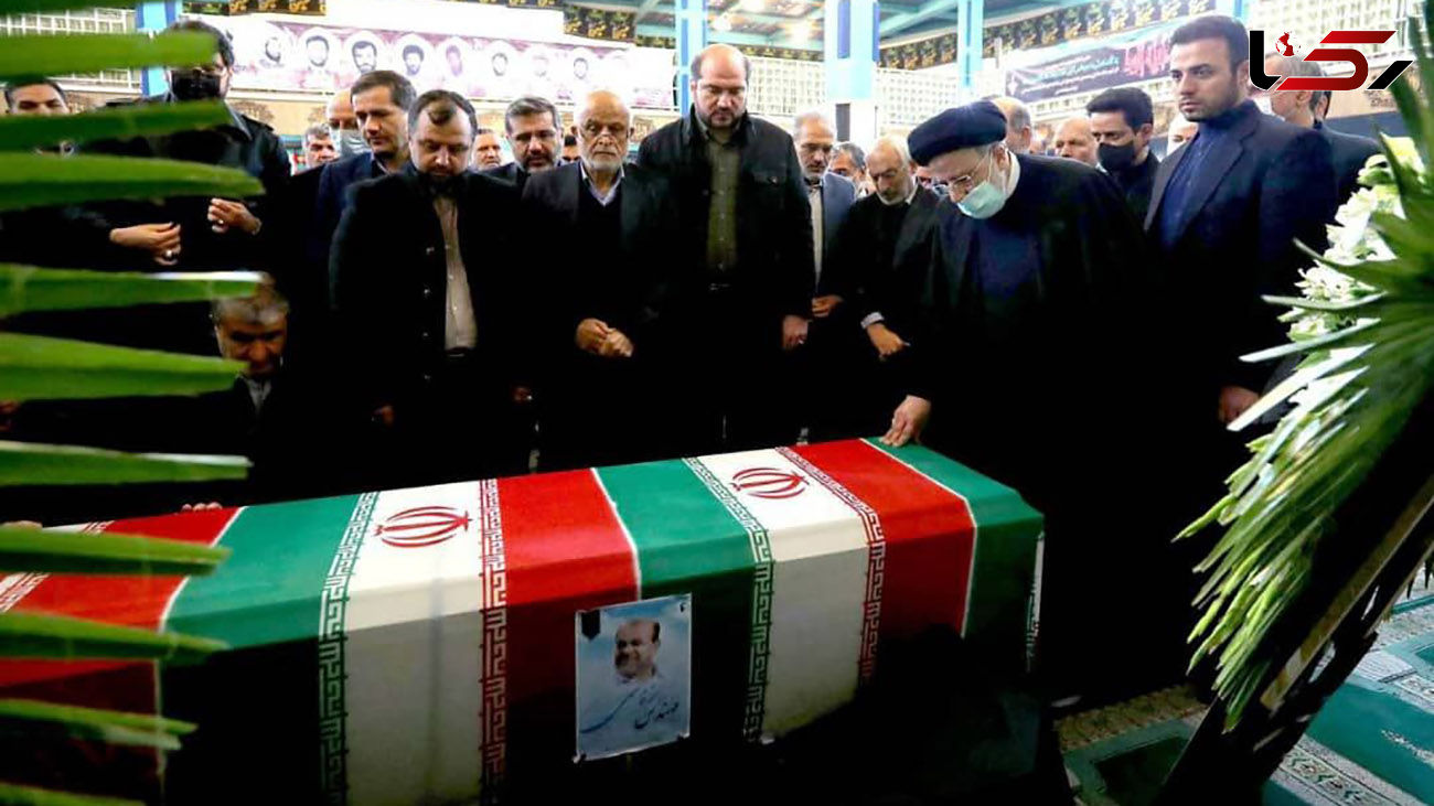 برگزاری مراسم تشیع و وداع با پیکر سردار مهندس رستم قاسمی
