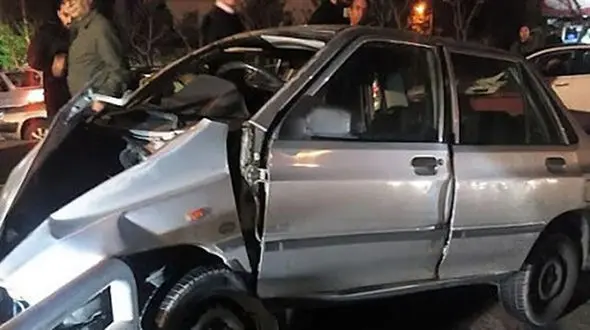 مرد لاکچری سوار 7 ماشین را له کرد و پا به فرار گذاشت / 4 صبح در تهران رخ داد