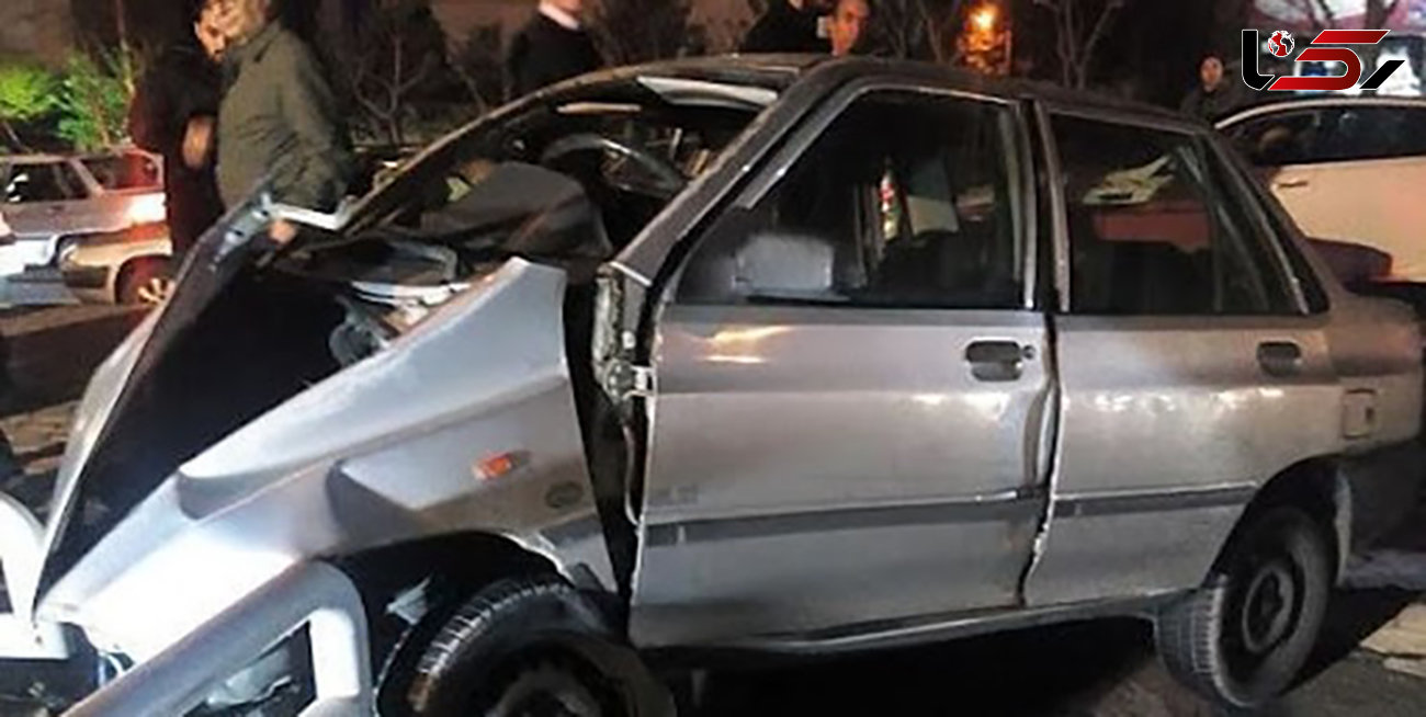 مرد لاکچری سوار 7 ماشین را له کرد و پا به فرار گذاشت / 4 صبح در تهران رخ داد