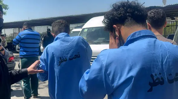 فیلم بازسازی صحنه درگیری خونین اوباش نظام آباد در خیابان بهشتی تهران  !