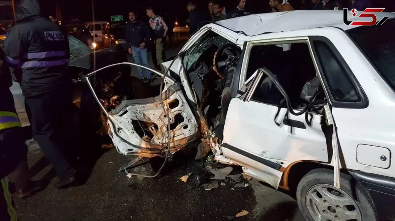 5 زن و مرد و کودک در تصادف 2 پراید زخمی شدند 