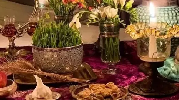 آموزش چیدمان سفره هفت سین منحصر به فرد / فیلم