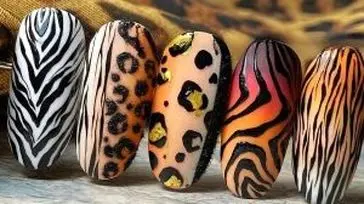 لاک ناخن پلنگی با چه رنگ‌ هایی جذاب‌ تر می‌ شود؟ + ایده‌ های جدید