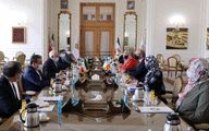 Zarif meets with Irish FM in Tehran